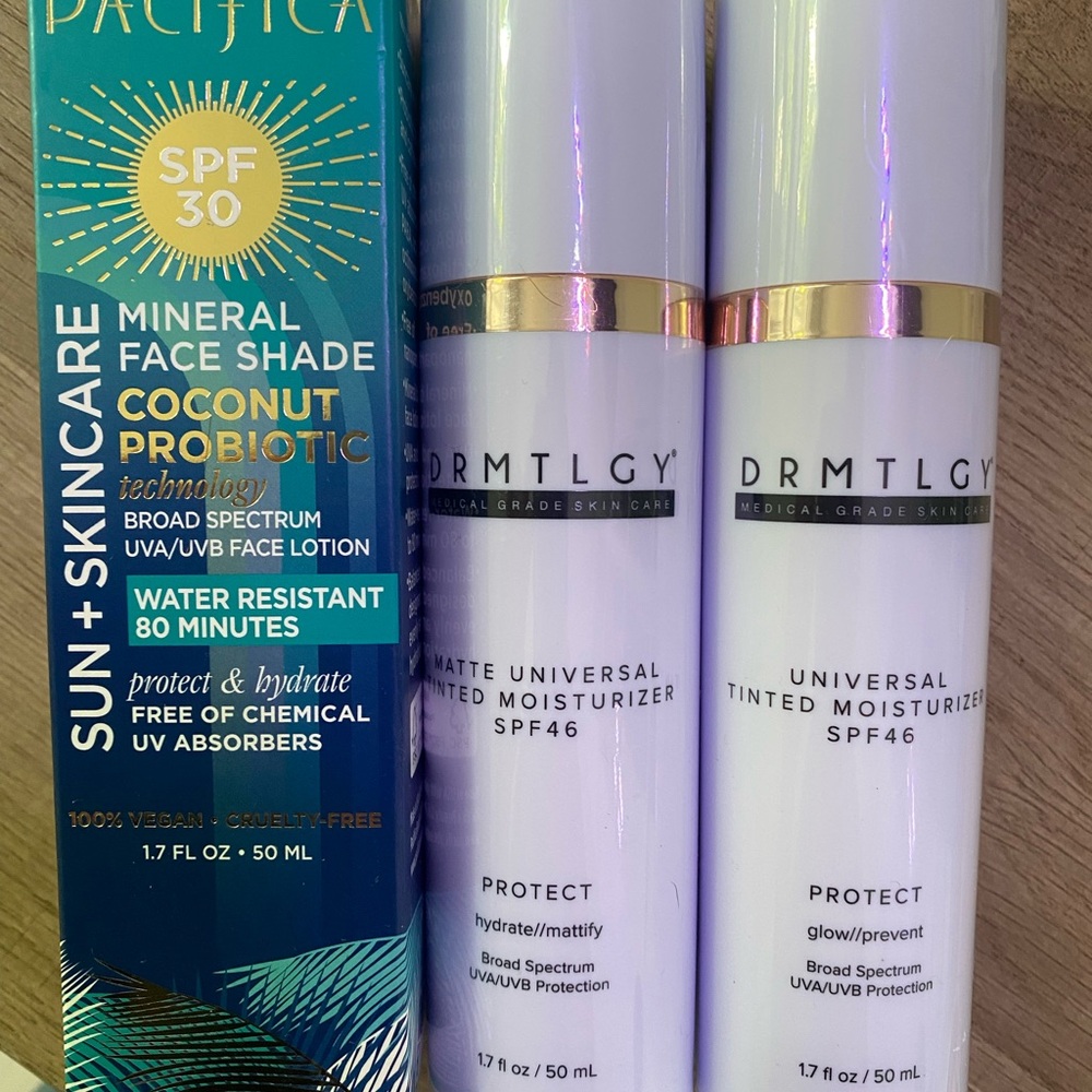 Pacifica & Drmtlgy Tinted Moisturizers
